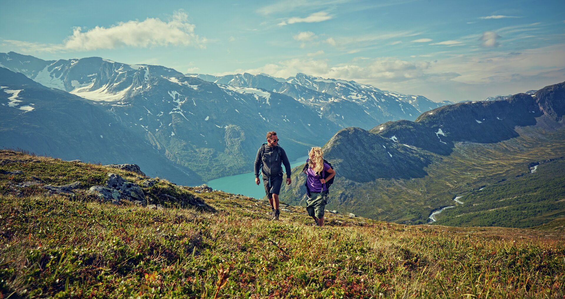 Tur i Jotunheimen, Besseggen<br />
Foto: Cathrine Dokken